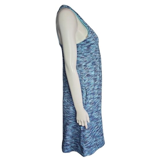 MPG Blue Sleeveless Racerback Pullover Activewear Dress Womens Size M Medium - Picture 4 of 7